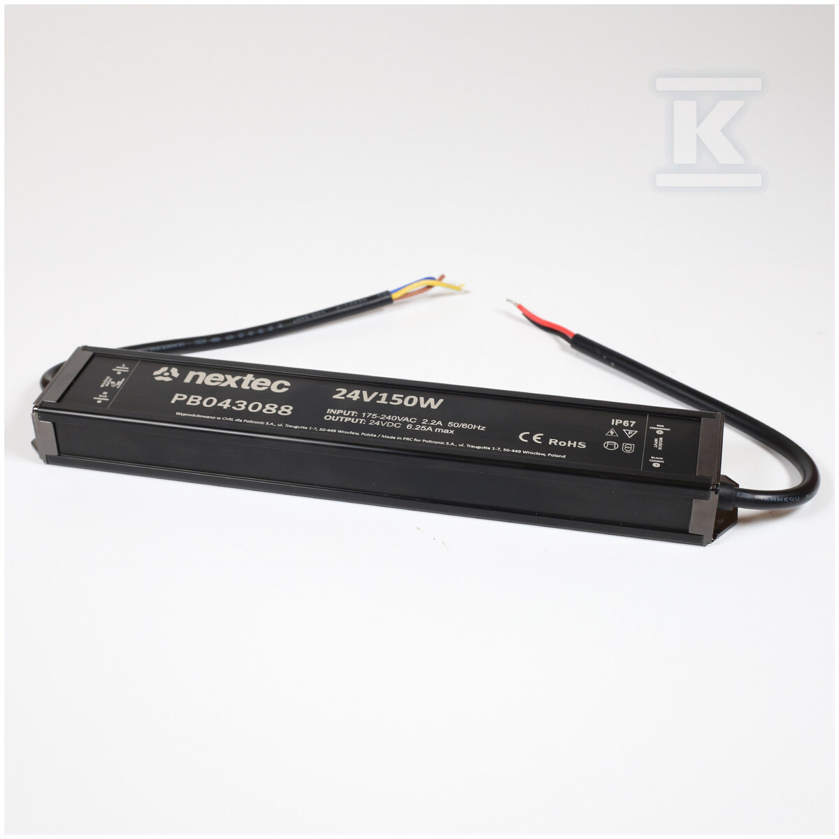 Waterproof power supply, LLG 24V / IP67 - PB043088